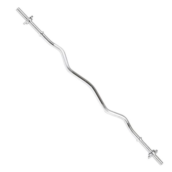 B2-12 47英吋实心弯曲杆 彎曲槓心, 組合式彎曲槓, 彎槓, EZ槓, 槓鈴彎曲桿, 重訓槓, 二頭肌訓練, 三頭肌訓練, 手臂訓練器材, 重量訓練, 肌力訓練, 爆發力訓練, 肌耐力訓練, 止滑握把, 一體成型, 附槓鎖, 通用槓片, 增重槓片, 健身器材