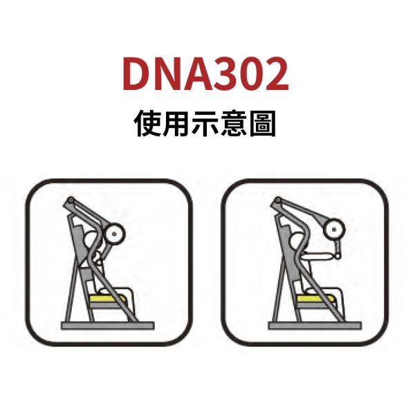 DNA302 Chest Press Gym,Fitness,Sport,Exercise,ABsport,Pro,Commercial Machine,Torso Rotation