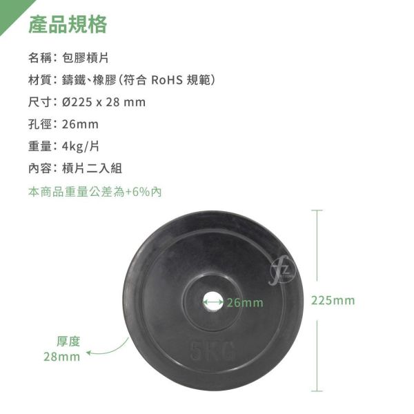 A1-04-5KG-28 Standard Rubber Plate rubber coated weight plate,rubber weight plate,barbell plate,weight plate,cast iron weight plate,strength training,weightlifting,home gym,gym equipment,free weights,fitness equipment,barbell weights
