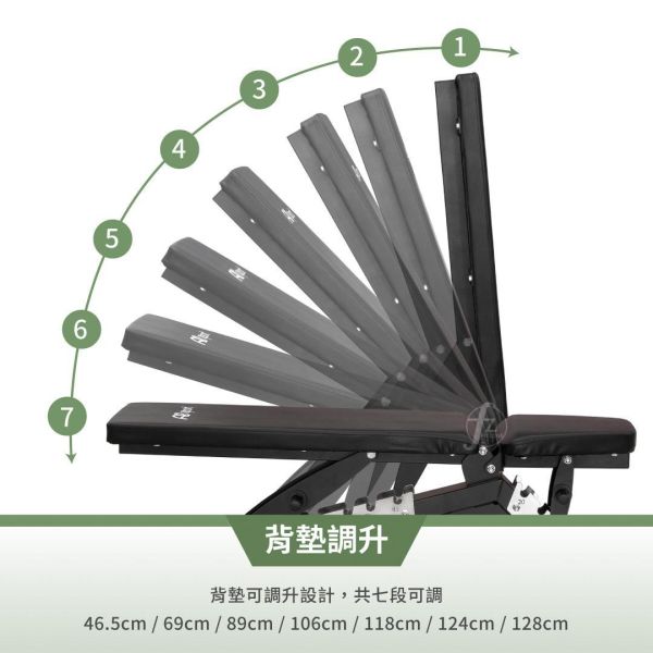 SA-414 可調式啞鈴椅 可調式啞鈴椅,多功能重訓椅,健身訓練椅,仰臥起坐椅,臥推椅,可調式健身椅,重訓器材,家用健身器材,啞鈴訓練椅,多段調節健身椅,折疊健身椅,核心訓練椅