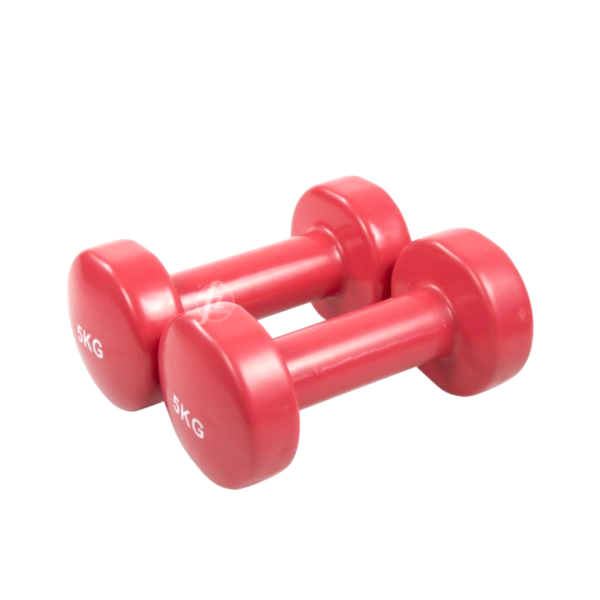 DB-01A-5KG Vinyl Coated Dumbbell 5KG 