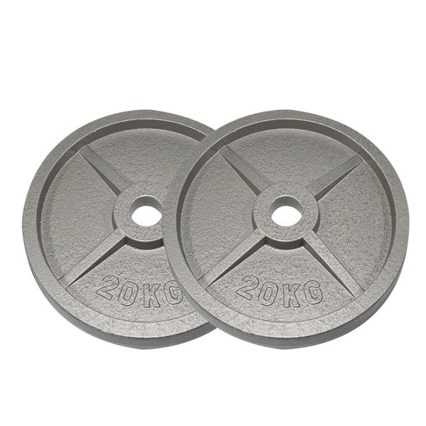 A1-07-20KG 奧林匹克鑄鐵槓片20KG/二入 奧林匹克槓片,烤漆槓片,鑄鐵槓片,槓片,槓鈴片,奧林匹克槓鈴,槓鈴,重量訓練,肌力訓練,健身器材