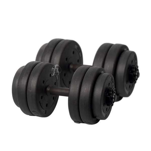 A1-27-25KG-A Vinyl Dumbbellset 25KG 