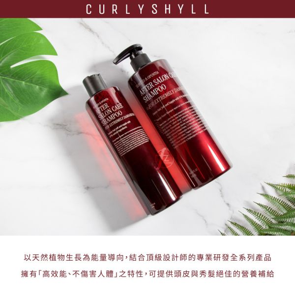 HC0016 After Salon Care Shampoo CURLYSHYLL,荷琇,極度修復洗髮露,洗髮精,受損髮,染燙受損,沙龍護髮,受損分岔,保濕洗髮精,洗髮乳,敏感性頭皮,保濕舒緩,韓國髮品,韓國洗髮精,韓國保養