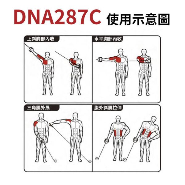 DNA287C Cable Crossover Gym,Fitness,Sport,Exercise,ABsport,Pro,Commercial Machine,Cable Crossover