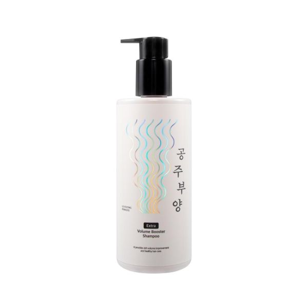 KAHI-Volume Booster Shampoo 500ml KAHI, Korean shampoo, nourishing shampoo, volumizing shampoo, fine hair, scalp cleansing, smooth hair, hair root care, fuller-looking hair