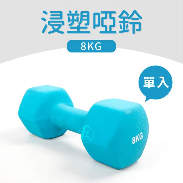 DB-01-8KG Neoprene Dumbbell 8KG 