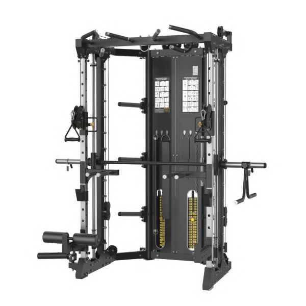 DNA378A 史密斯+小飞鸟训练机(铁片) Gym,Fitness,Sport,Exercise,ABsport,Pro,Commercial Machine,Leg Curl