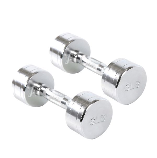 G7-22-8LB 钢制电镀哑铃8LB/双入 