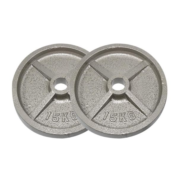 A1-07-15KG 奧林匹克鑄鐵槓片15KG/二入 奧林匹克槓片,烤漆槓片,鑄鐵槓片,槓片,槓鈴片,奧林匹克槓鈴,槓鈴,重量訓練,肌力訓練,健身器材