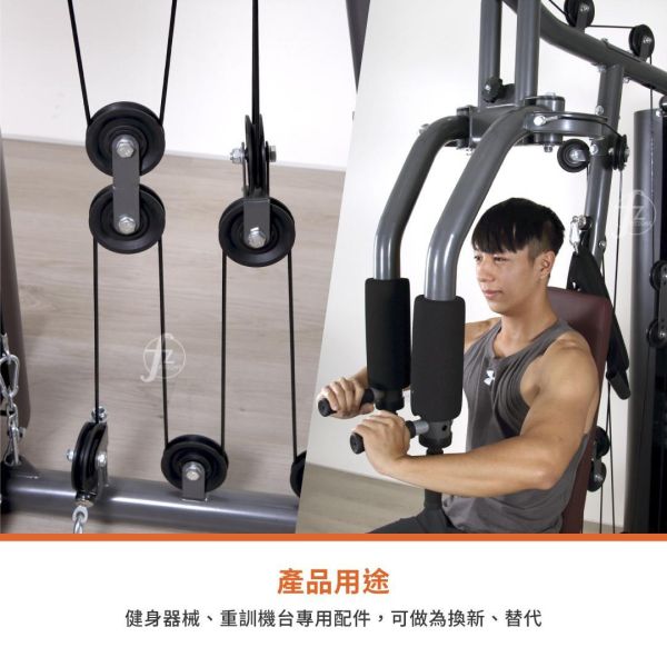 G7-32 Pulley W / Steel Bearing 11.5cm fitness pulley, gym pulley wheel, cable machine pulley, strength training pulley, gym equipment parts, replacement pulley, workout accessory, exercise machine parts