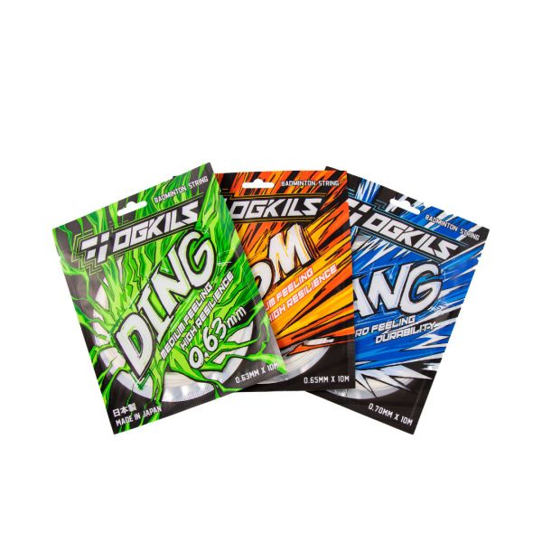 OGKILS－日本制专业羽毛球线（0.63mm／0.65mm／0.7mm） 羽毛球拍线,日本制羽毛球线,羽球拍线,羽毛球线0.63mm,羽毛球线0.65mm,羽毛球线0.7mm,高弹力羽毛球线,耐磨羽毛球线,尼龙羽毛球线,专业羽毛球拍线,羽球线,日本羽球拍线,高反弹羽毛球线,羽毛球穿线,进攻型羽毛球线