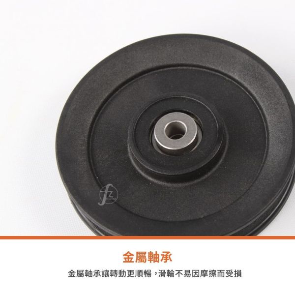 G7-32 Pulley W / Steel Bearing 11.5cm fitness pulley, gym pulley wheel, cable machine pulley, strength training pulley, gym equipment parts, replacement pulley, workout accessory, exercise machine parts