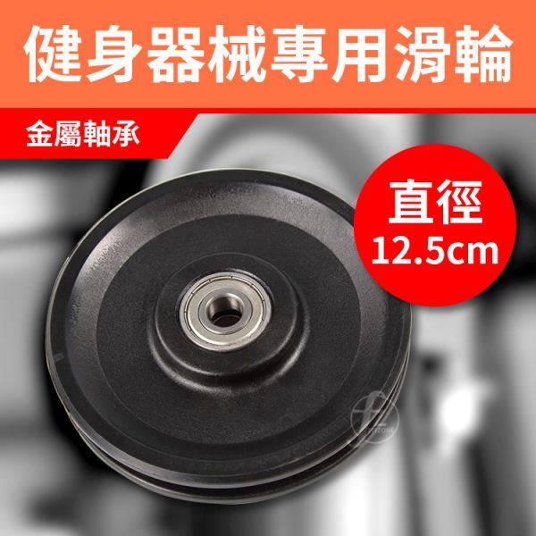 G7-34 Pulley W / Steel Bearing 12.5cm 