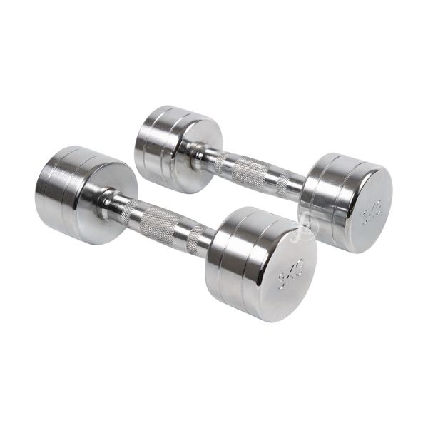G7-22-3KG Chrome Contoured Dumbbell 3KG 