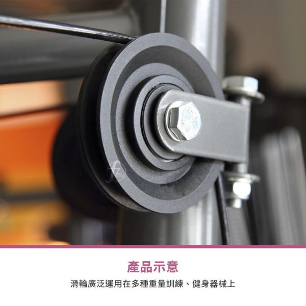 G7-16-B 滑輪7.4cm 滑輪,健身滑輪,健身器材滑輪,重訓滑輪,滑輪配件,健身器材配件,重訓器材配件,拉力器滑輪,鋼索滑輪,滑輪替換,滑輪維修,健身設備配件