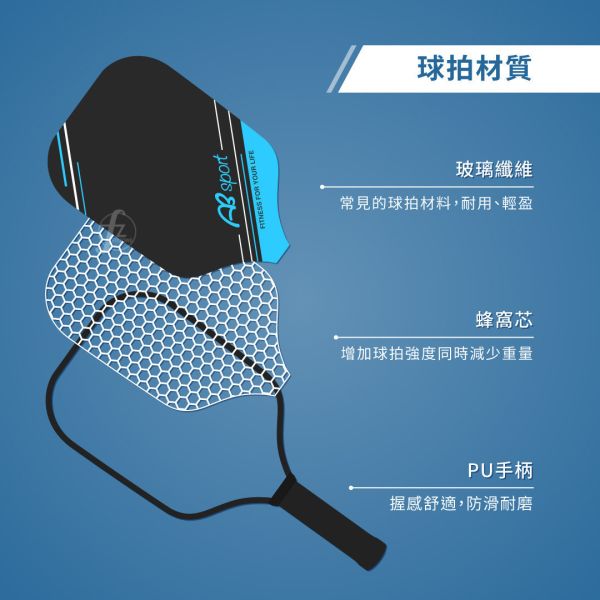 LD-01-SET 匹克球拍组 LD-01-SET
