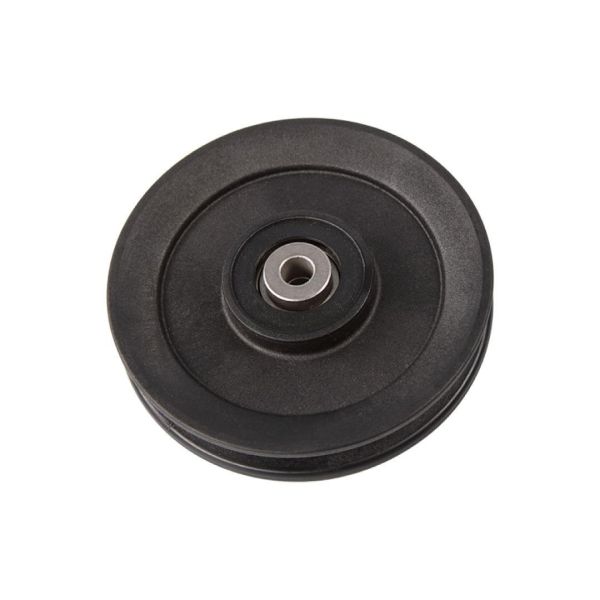 G7-32 Pulley W / Steel Bearing 11.5cm fitness pulley, gym pulley wheel, cable machine pulley, strength training pulley, gym equipment parts, replacement pulley, workout accessory, exercise machine parts