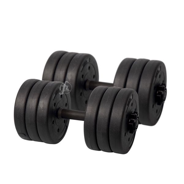 A1-27-30KG Vinyl Dumbbellset 30KG 
