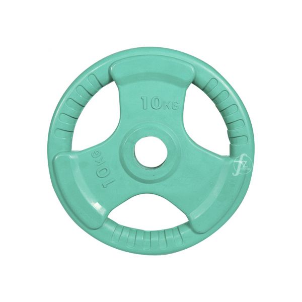 A1-04K-10KG 彩色包膠槓片10kg/單入 
