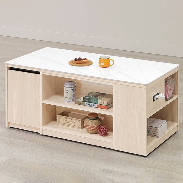 黛安4尺岩板大茶几 Hampton,漢汀堡,4尺岩板大茶几,大茶几,茶几,鋼珠滑軌,桌子,木心板材質,亮面岩板石