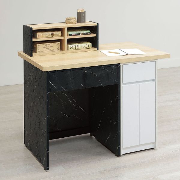 維特3.7尺櫃檯桌(坐左) Hampton,漢汀堡,台灣製造,ABS封邊處理,桌,桌子,櫃檯桌