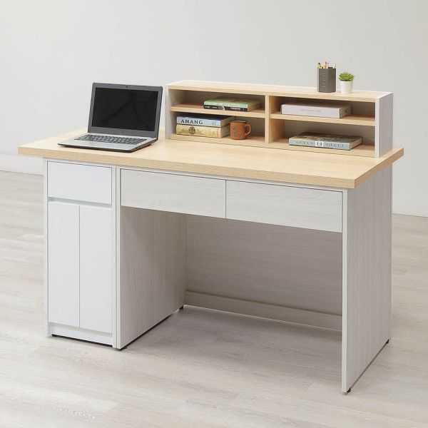 艾倫4.85尺櫃檯桌(坐右) Hampton,漢汀堡,台灣製造,ABS封邊處理,桌,桌子,櫃檯桌