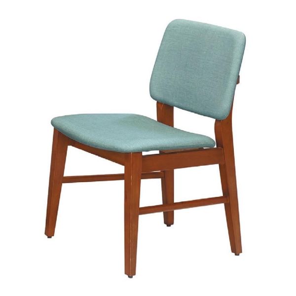 露娜實木餐椅-柚木色-2入組/4入組 Hampton,漢汀堡,餐椅,椅子,實木,實木餐椅,橡膠木實木材質,PU皮革,穩固耐用