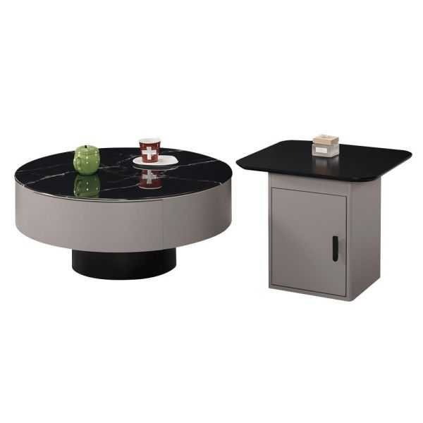 喬森組合茶几 Hampton,漢汀堡,茶几,大茶几,小茶几,科技石桌面,高級MDF全烤式材質,優麗坦耐磨耐水塗裝,組合茶几