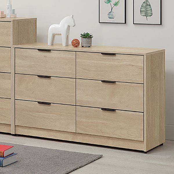 凱文六斗櫃 Hampton,漢汀堡,斗櫃,六斗櫃,櫥櫃,櫃子,櫃類,木心板,鋼珠滑軌,美背處理