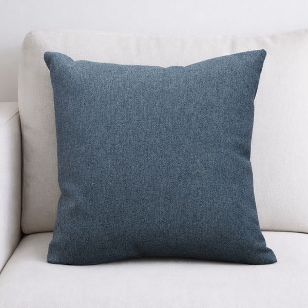 素色布面抱枕-寶石藍 Hampton,漢汀堡,素色布面抱枕,可拆洗抱枕,抱枕,布面,舒適,觸感親膚