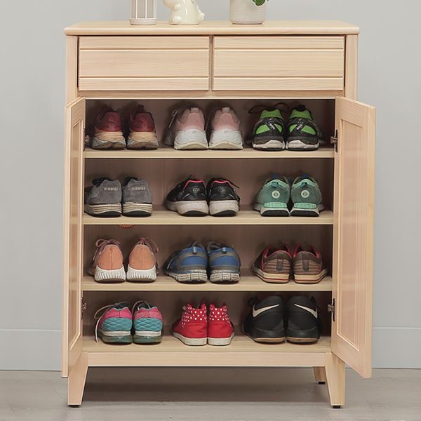 里都實木2.7尺鞋櫃 Hampton,漢汀堡,實木2.7尺鞋櫃,鞋櫃,櫃子,櫃類,三節式鋼珠滑軌,耐磨浮雕立體壓紋,A級紐西蘭松木,門片五金採用油壓緩衝鉸鍊