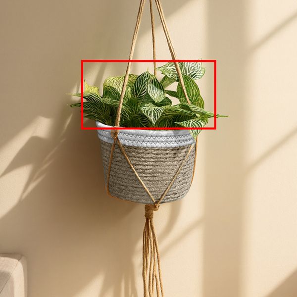 手工編織吊籃盆栽 Hampton,漢汀堡,手工編織吊籃盆栽,吊籃盆栽,植物