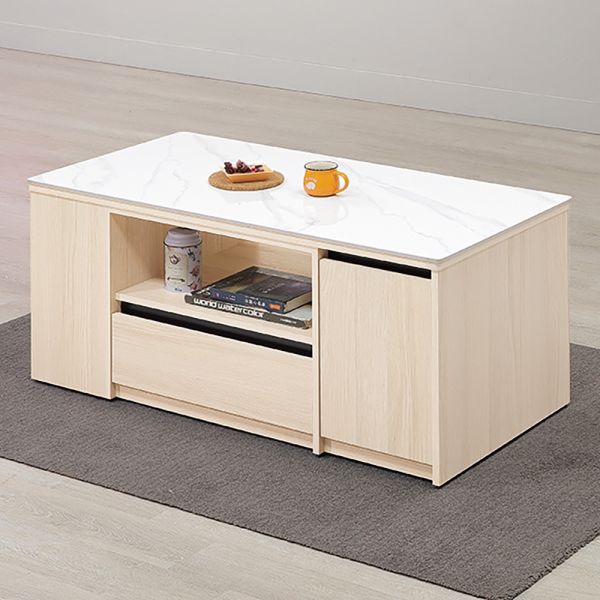 黛安4尺岩板大茶几 Hampton,漢汀堡,4尺岩板大茶几,大茶几,茶几,鋼珠滑軌,桌子,木心板材質,亮面岩板石