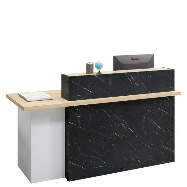 維特5.8尺櫃檯桌(坐左) Hampton,漢汀堡,台灣製造,ABS封邊處理,桌,桌子,櫃檯桌