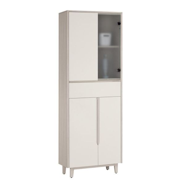 斯亞2.3尺展示櫃 Hampton,漢汀堡,展示櫃,櫥櫃,櫃子,櫃類,木心板,油壓緩衝後鈕,美背式處理