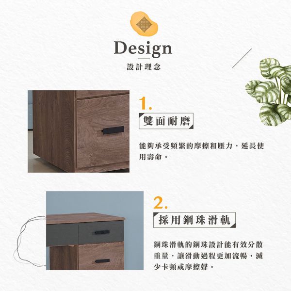 亞德琳灰橡4尺書桌 Hampton,漢汀堡,書桌,桌子,辦公桌