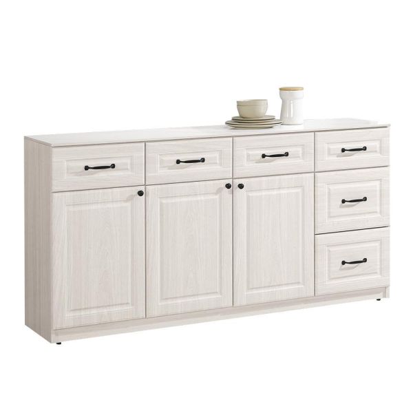 貝諾5.3尺岩板收納櫃下座 Hampton,漢汀堡,5.3尺岩板收納櫃下座,櫥櫃,櫃子,櫃類,三節式鋼珠滑軌,A級環保木心板材質,岩板桌面