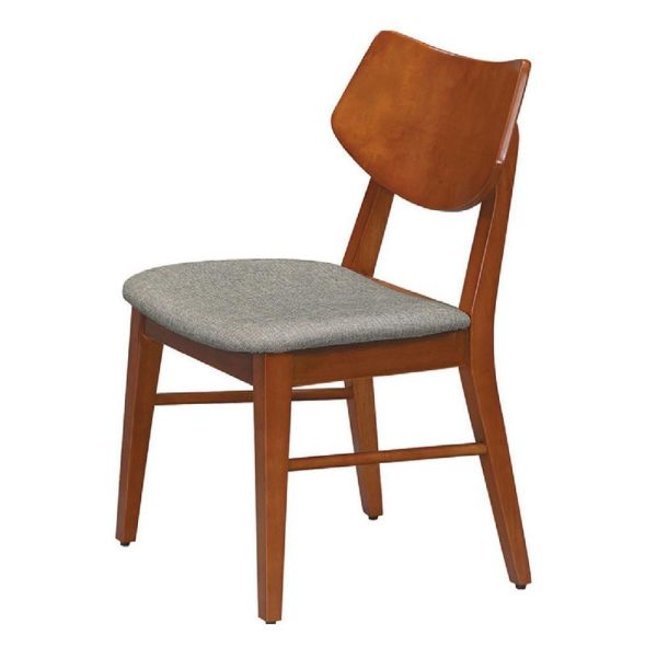 貝卡實木餐椅-柚木色-2入組/4入組 Hampton,漢汀堡,餐椅,椅子,實木,實木餐椅,橡膠木實木材質,PU皮革,穩固耐用
