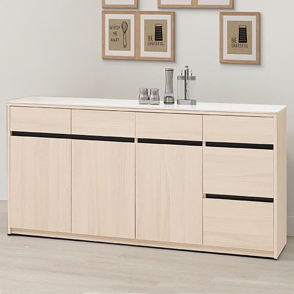 黛安5.3尺碗盤櫃組下座 Hampton,漢汀堡,5.3尺碗盤櫃組下座,櫥櫃,櫃子,櫃類,鋼珠滑軌,油壓後鈕,木心板材質