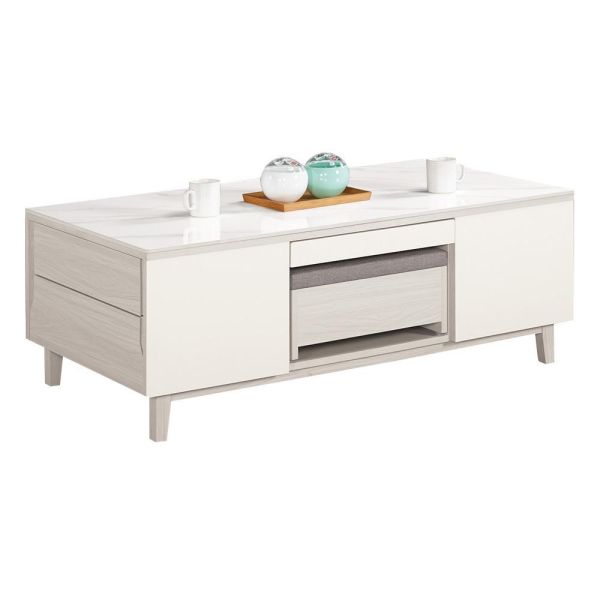 斯亞4.3尺岩板大茶几 Hampton,漢汀堡,茶几,4.3尺岩板大茶几,茶几,桌子,咖啡桌,國際標準低甲醛防蛀木心板材質,鋼珠滑軌