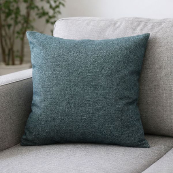 素色布面抱枕-藍綠色 Hampton,漢汀堡,素色布面抱枕,可拆洗抱枕,抱枕,布面,舒適,觸感親膚