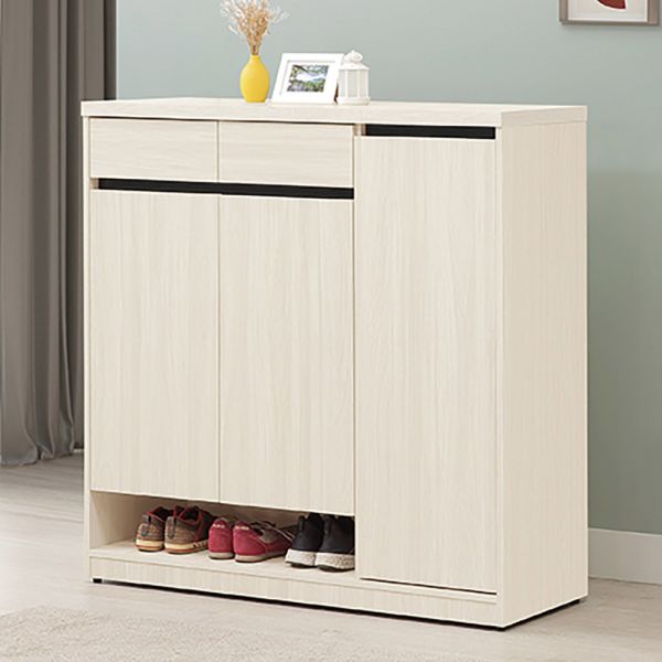 莎雅白榆木4尺鞋櫃 Hampton,漢汀堡,4尺鞋櫃,收納櫃,木心板,美背處理,櫃子,櫃類,書櫃,鞋櫃,置物櫃,後鈕油壓