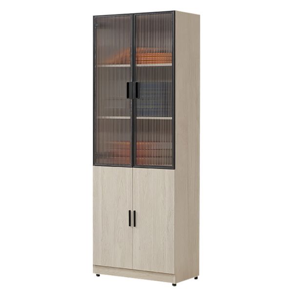 諾頓2.4尺四門收納書櫃 Hampton,漢汀堡,2.4尺四門收納書櫃,書櫃,櫃子,櫃類,鋼珠滑軌,木心板材質,1.5mmABS系統封邊,美背處理