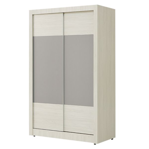 亞可白榆木雙色4尺衣櫥 Hampton,漢汀堡,衣櫥,櫥櫃,櫃子,衣櫃,木心板材質,4尺衣櫥,鋼珠滑軌