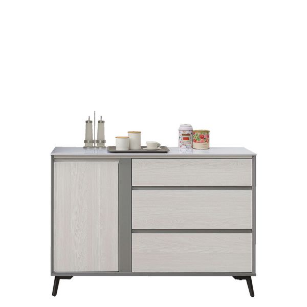 摩曼4尺岩板收納櫃下座 Hampton,漢汀堡,台灣製造,ABS封邊處理,收納櫃,收納,櫃子