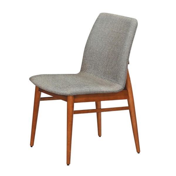 柏萊實木餐椅-柚木色-2入組/4入組 Hampton,漢汀堡,餐椅,椅子,實木,實木餐椅,橡膠木實木材質,PU皮革,穩固耐用