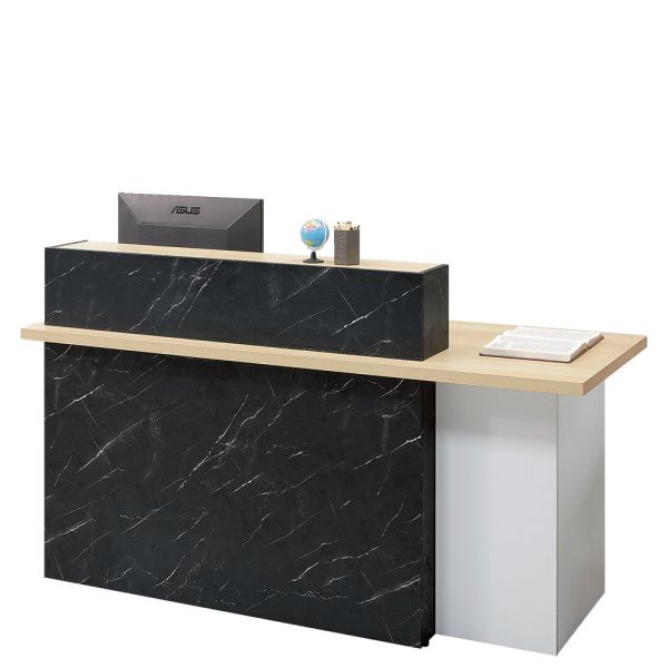 維特5.8尺櫃檯桌(坐右) Hampton,漢汀堡,台灣製造,ABS封邊處理,桌,桌子,櫃檯桌