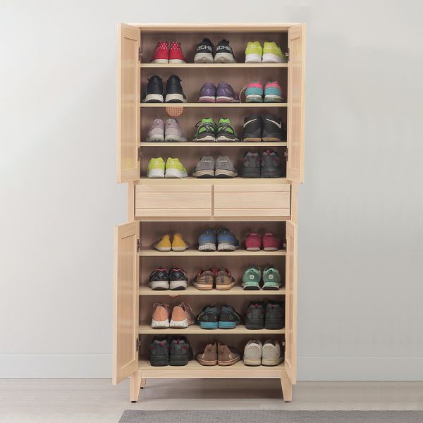 里都實木6尺高鞋櫃 Hampton,漢汀堡,實木6尺高鞋櫃,鞋櫃,櫃子,櫃類,三節式鋼珠滑軌,耐磨浮雕立體壓紋,A級紐西蘭松木,門片五金採用油壓緩衝鉸鍊