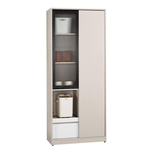 穆可2.7尺收納櫃 Hampton,漢汀堡,2.7尺收納櫃,櫥櫃,櫃子,櫃類,A級環保木心板材質,美背式處理,PU耐磨耐水塗裝